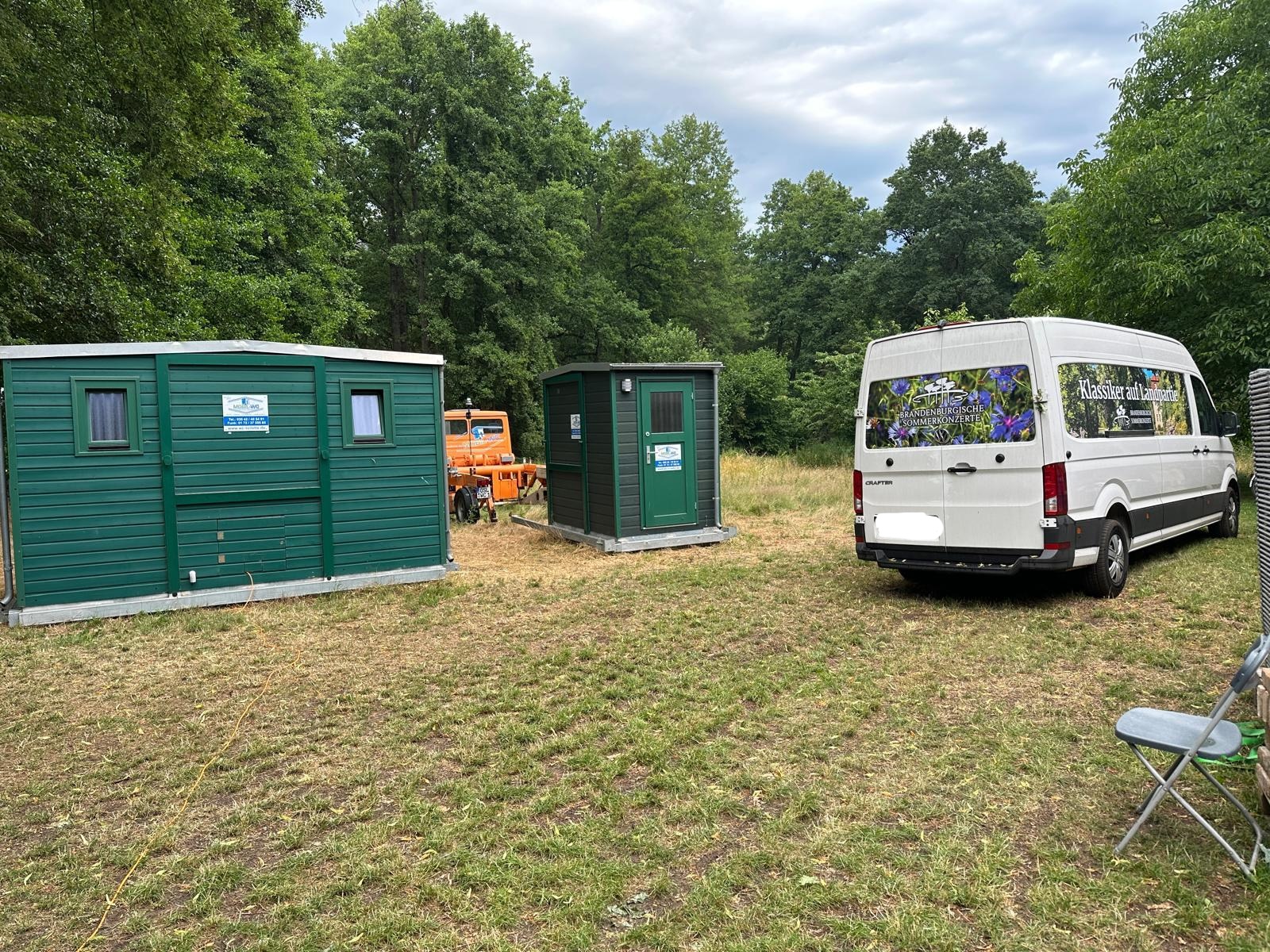 Mehrere Mobill-WC mobile Toiletten werden jährlich beim Kammermusik-Festival in Görlitz gebucht.